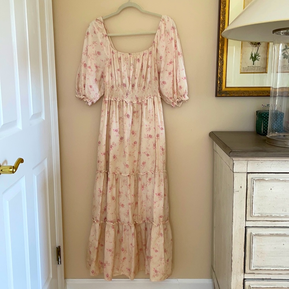Loveshackfancy Target hand dyed maxi dress